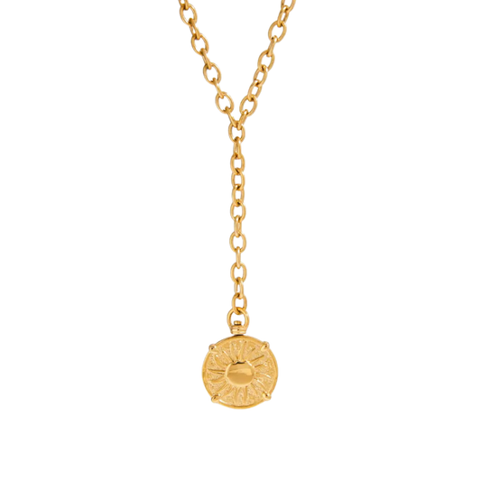 Goldie Chain Drop Necklace