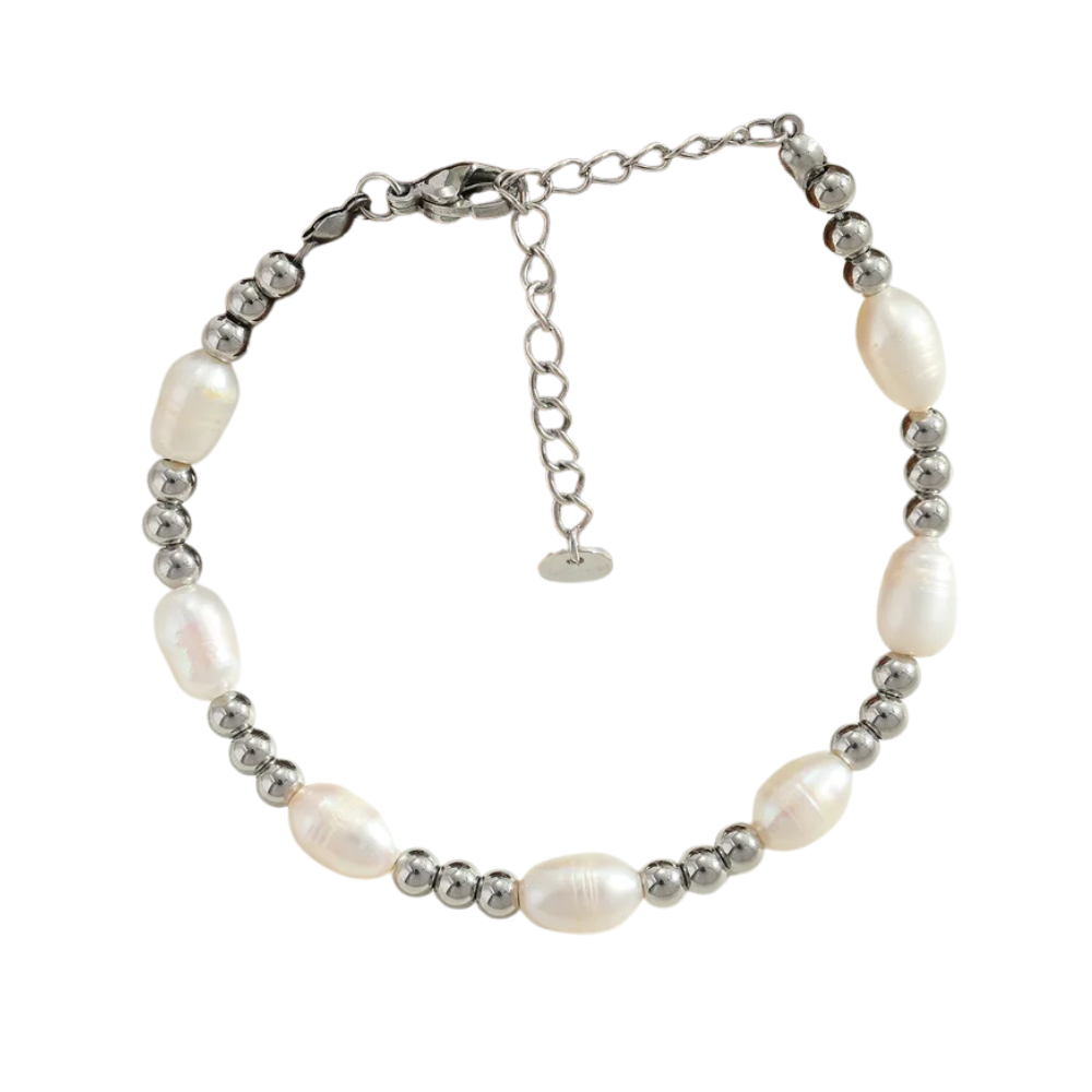 Santorini Vacation Pearl Bracelet
