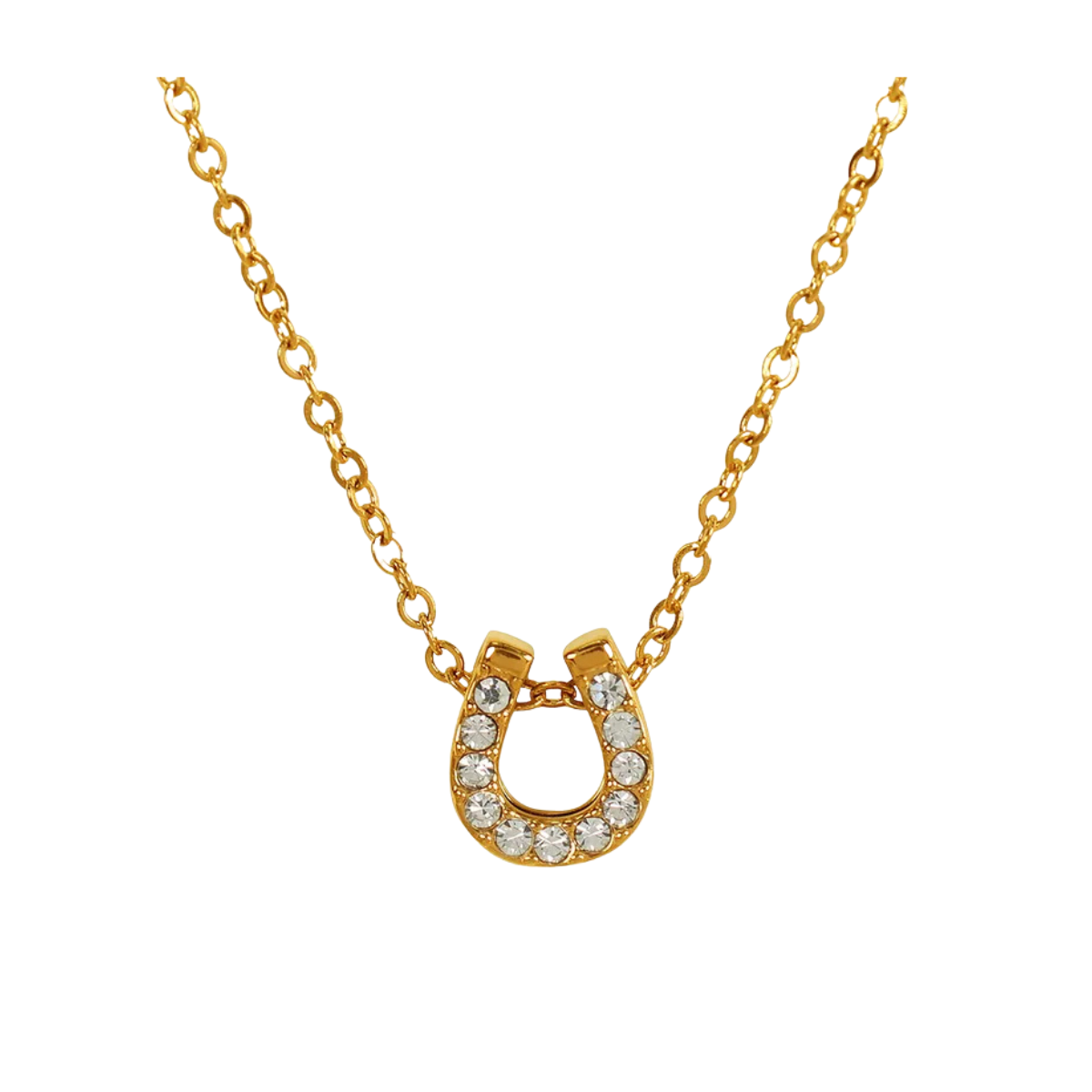 Dainty Horseshoe Necklace