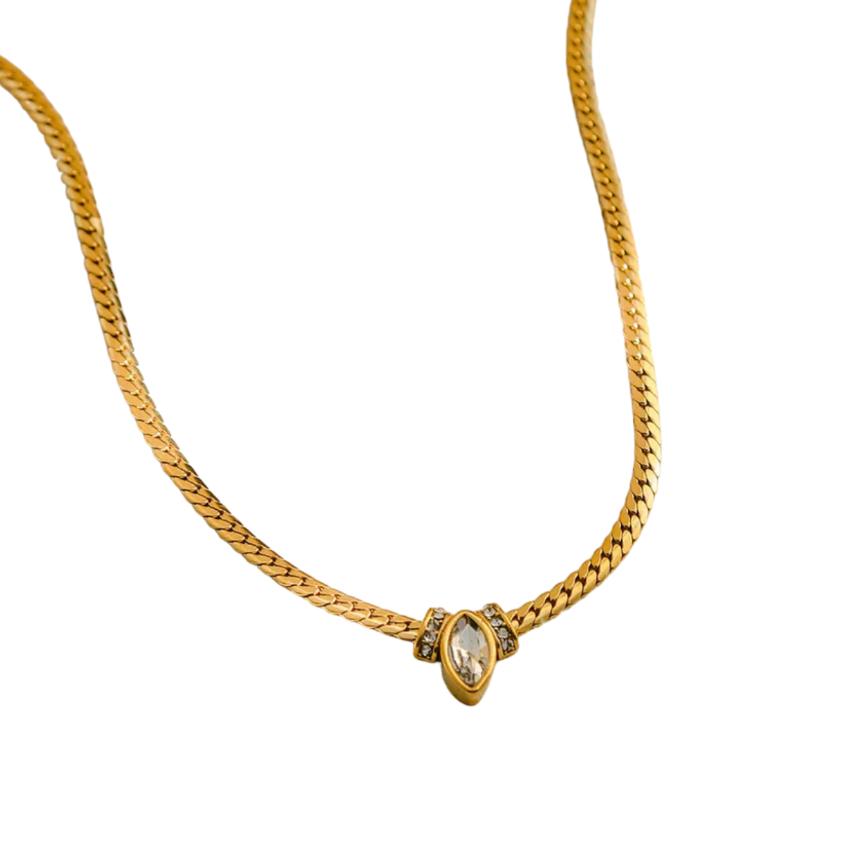Meredith Marquise Necklace