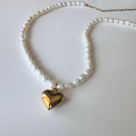 Love + Pearls Necklace