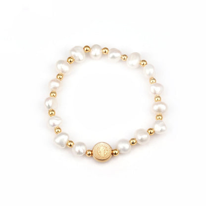 Cala Pearl Charm Bracelet