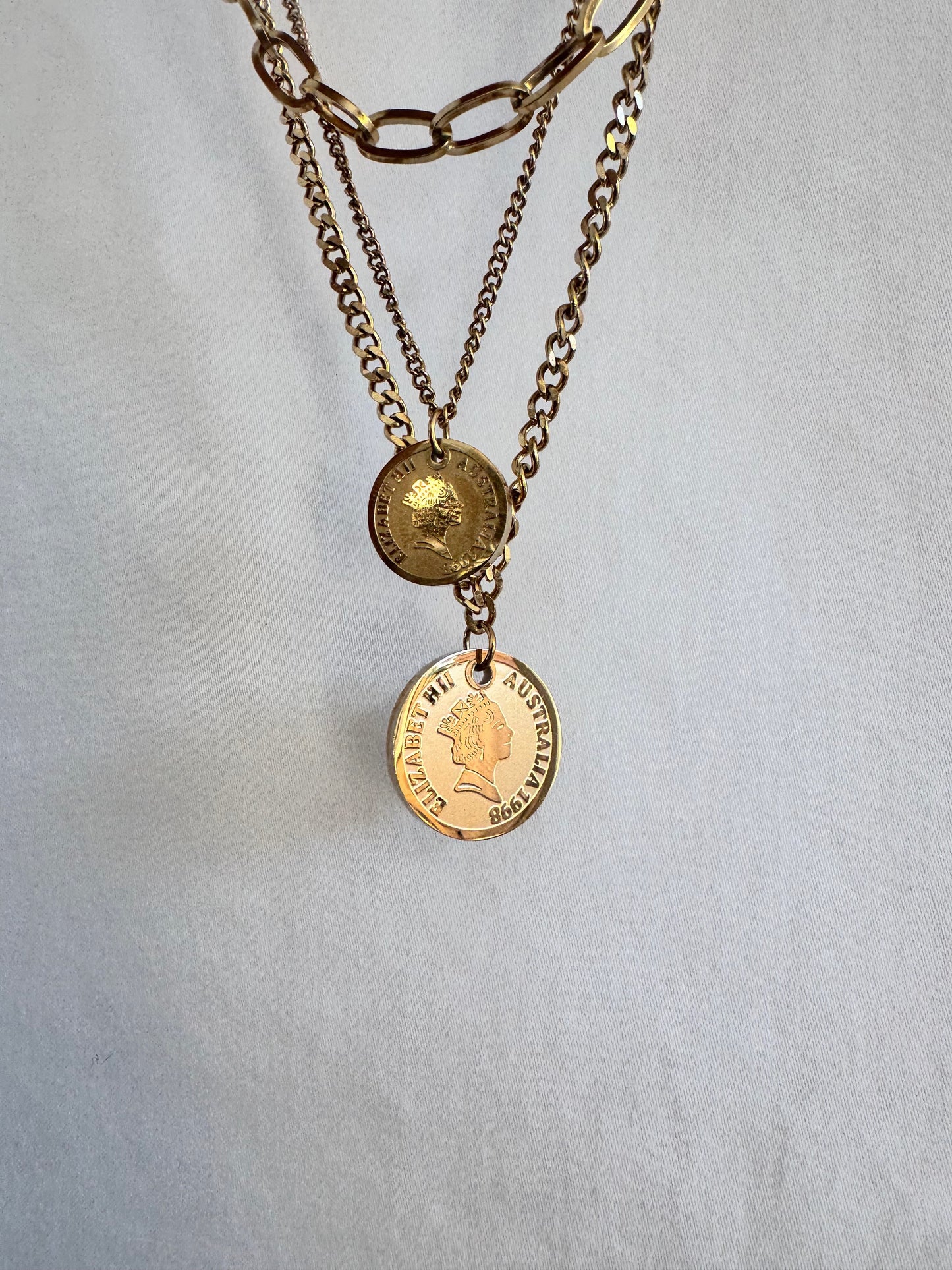 Layered Set + Coins Necklace