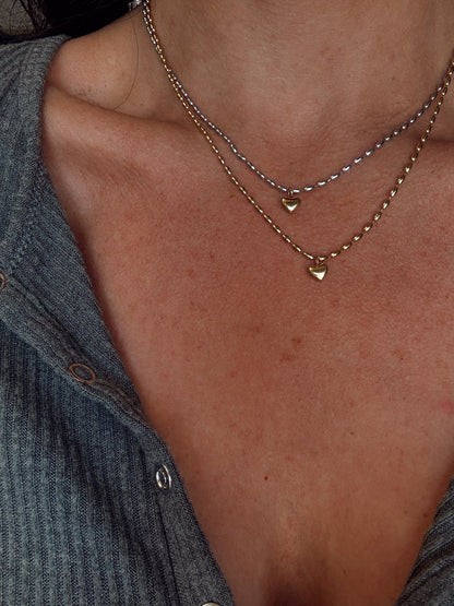 Andie Micro Heart Necklace