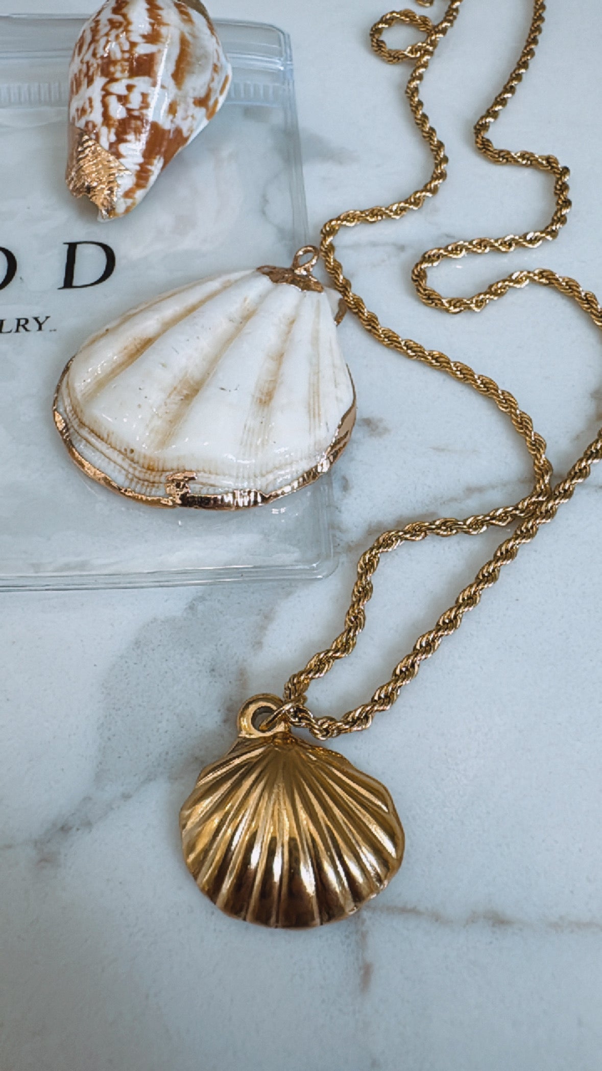 Shells + Beach Necklace