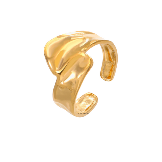 Gold Melt Ring