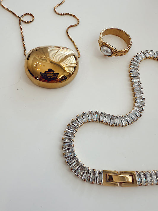 Clarice Diamond Tennis Necklace