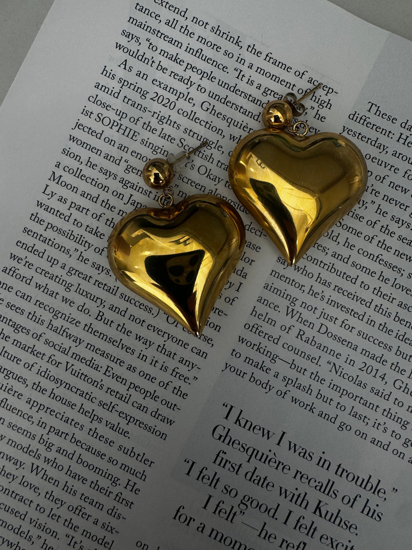 Hollow Hearts Earrings