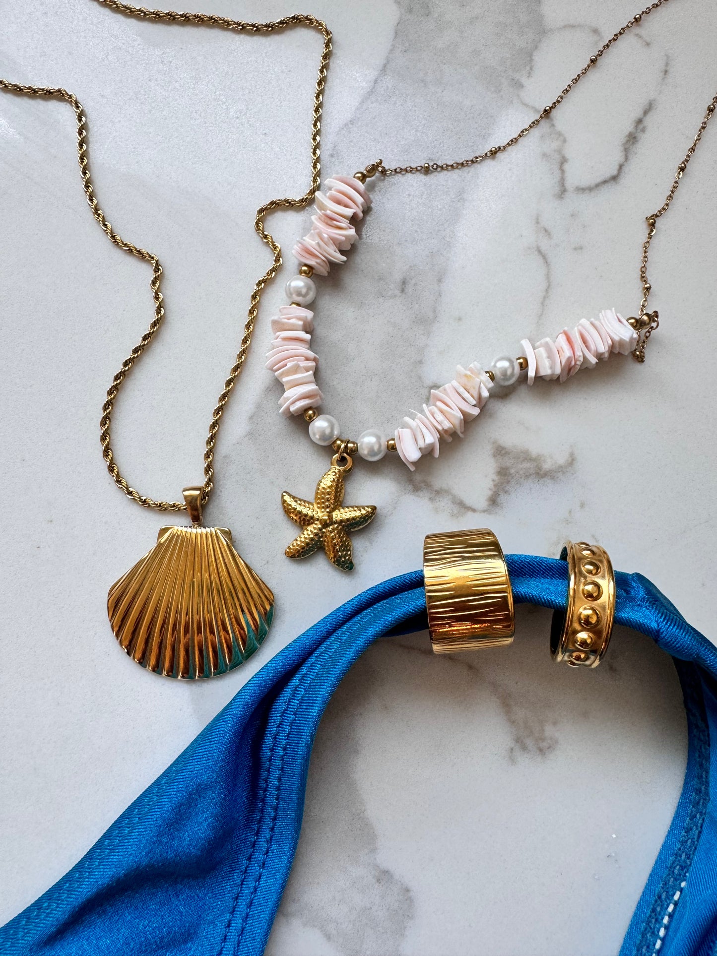 Big Beach Shells Necklace