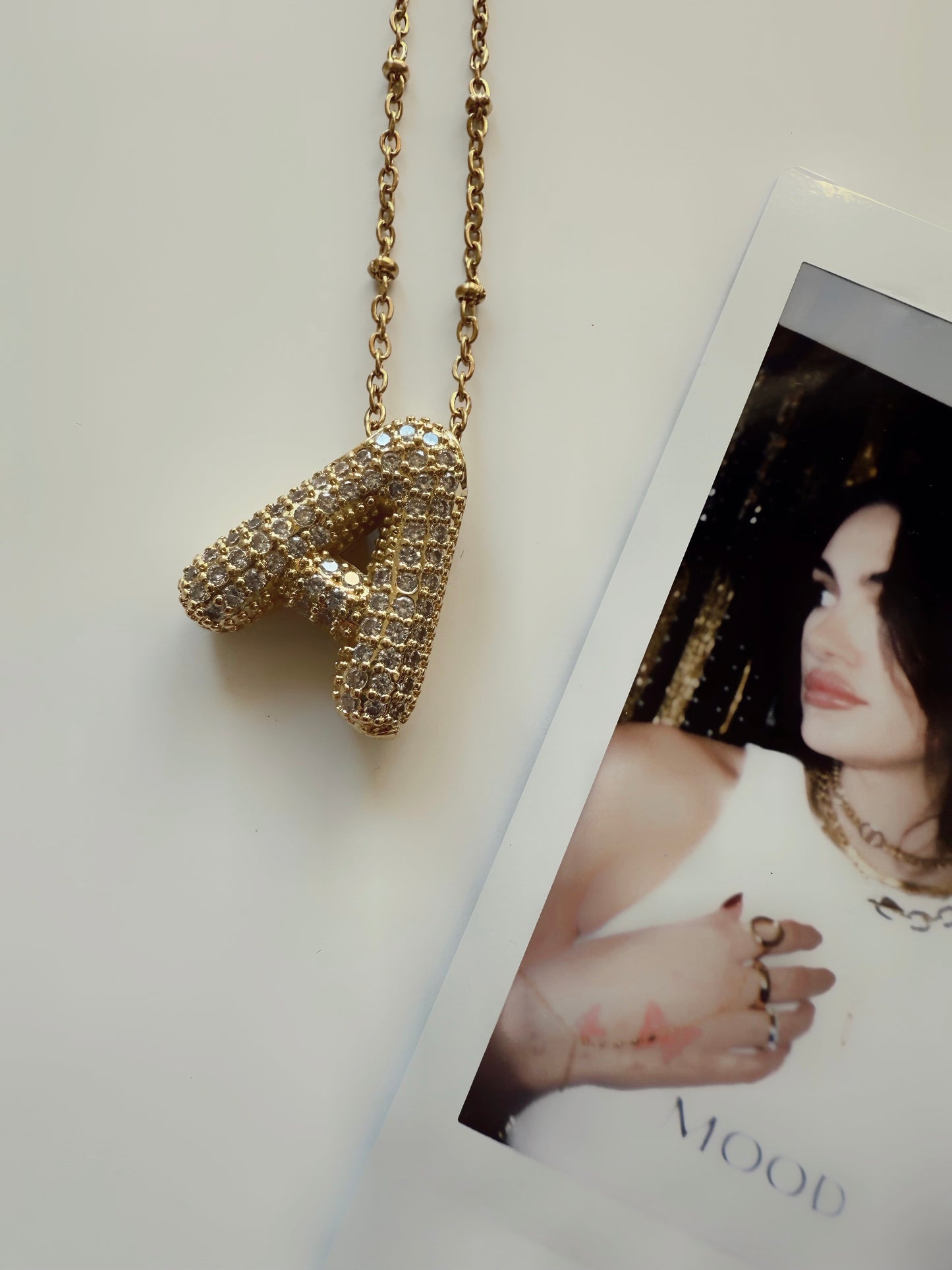 Glossy Girl Initial Necklace