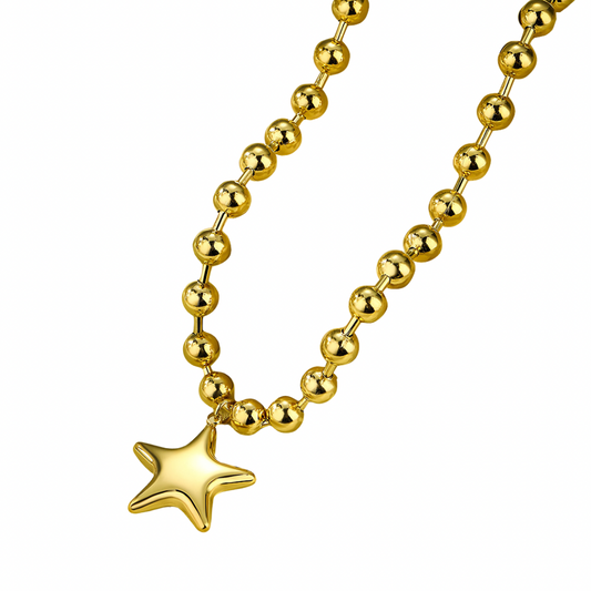 Starlight Beaded Necklace (4th of July Collection)