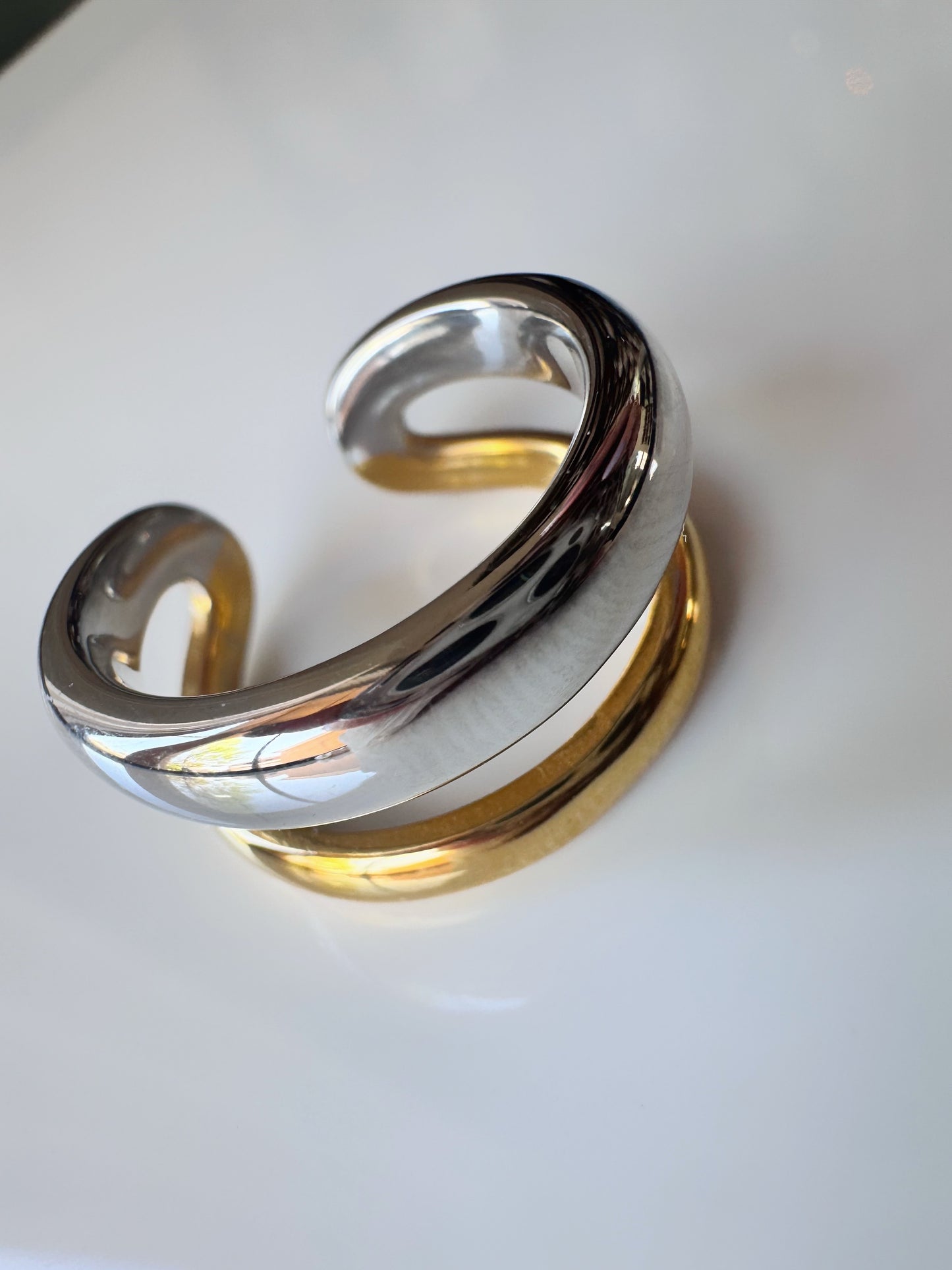 Mixed Feelings Open Ring