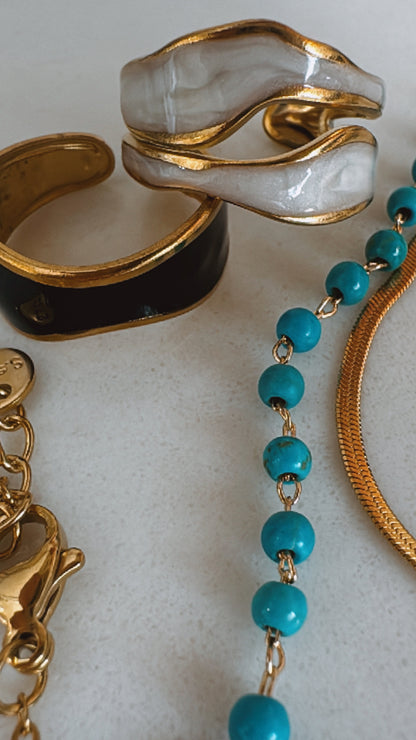 Coastal Double Stack Ring
