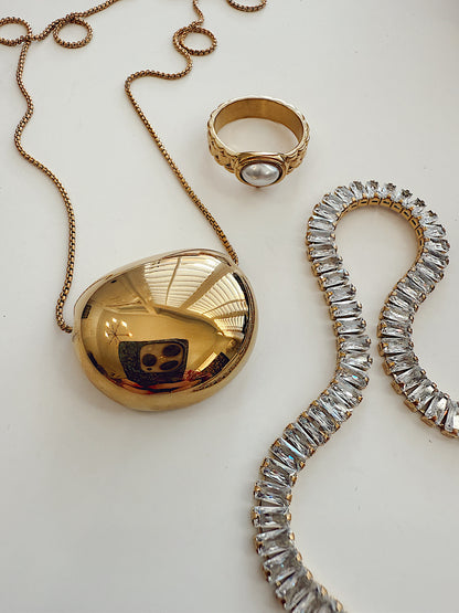 Clarice Diamond Tennis Necklace