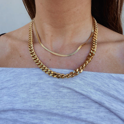 18k Dainty Gold Icon Necklace