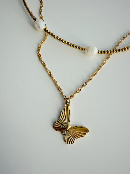Mariposa Butterfly  Necklace