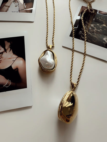 18k SunKissed Pearl Necklace