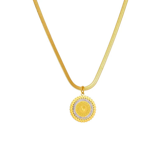 Royal Radiance Medallion Necklace