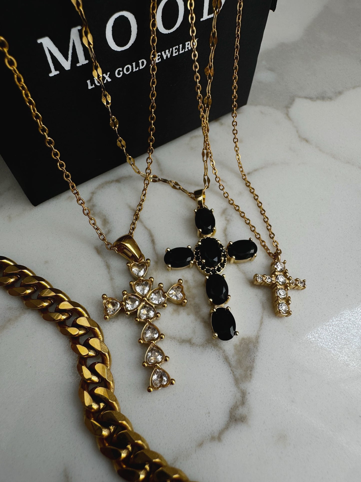 Black Noir Cross