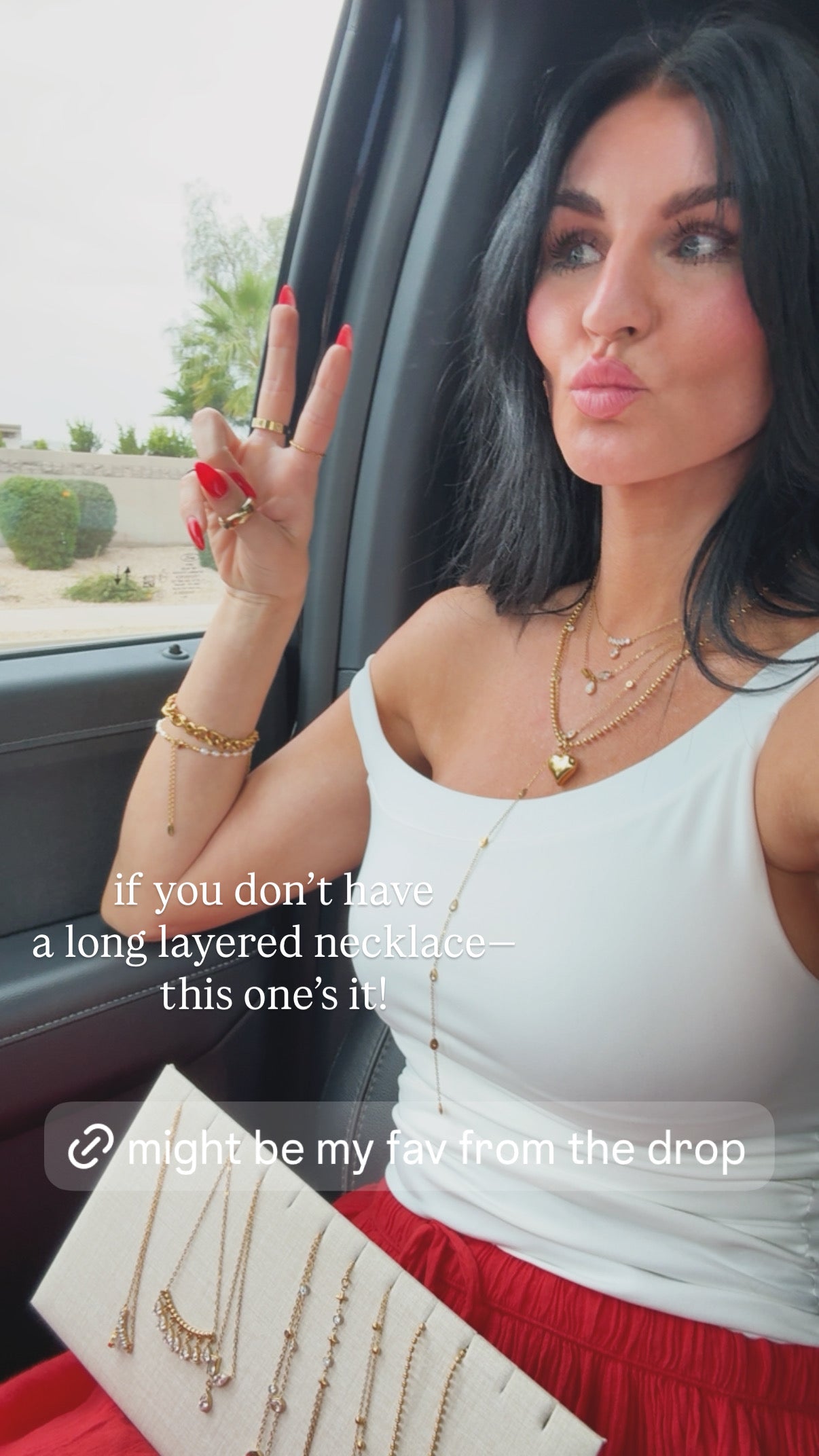 Parker Drop Necklace