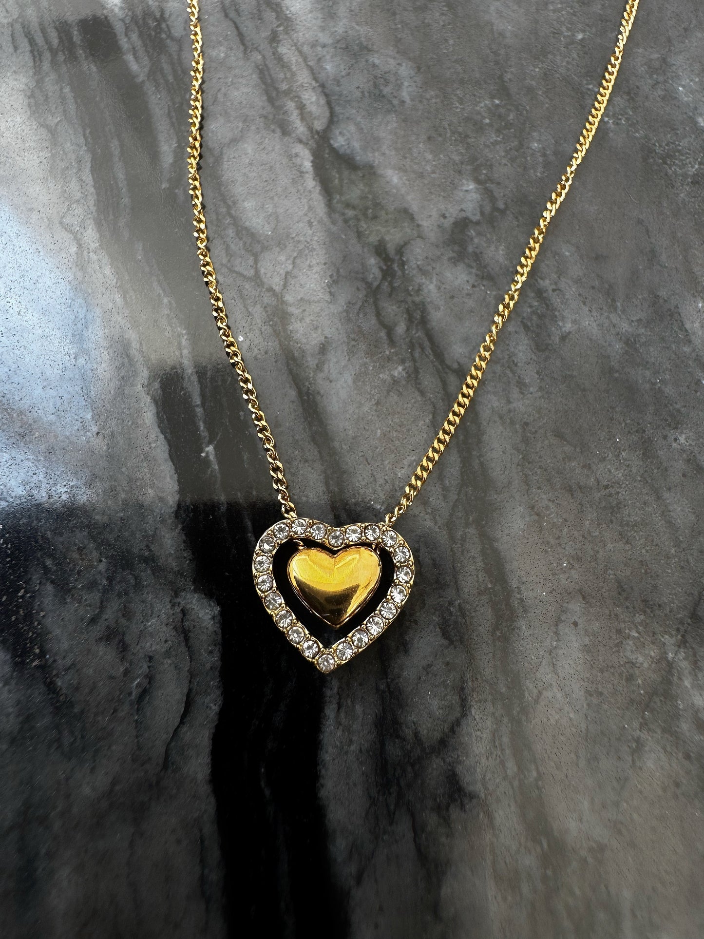 Evie Dainty Heart Necklace