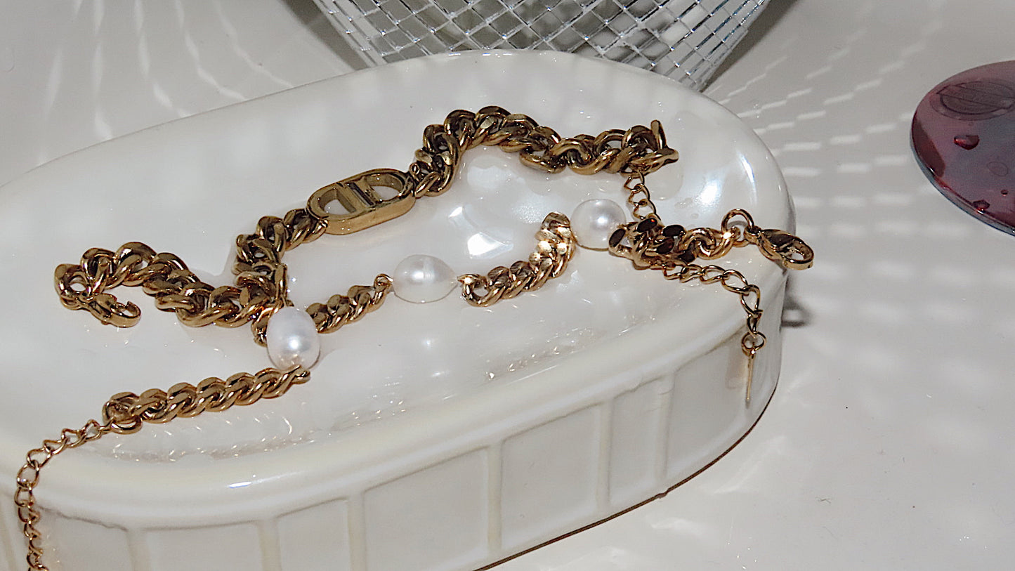 Edgy Cuban Chain Bracelet