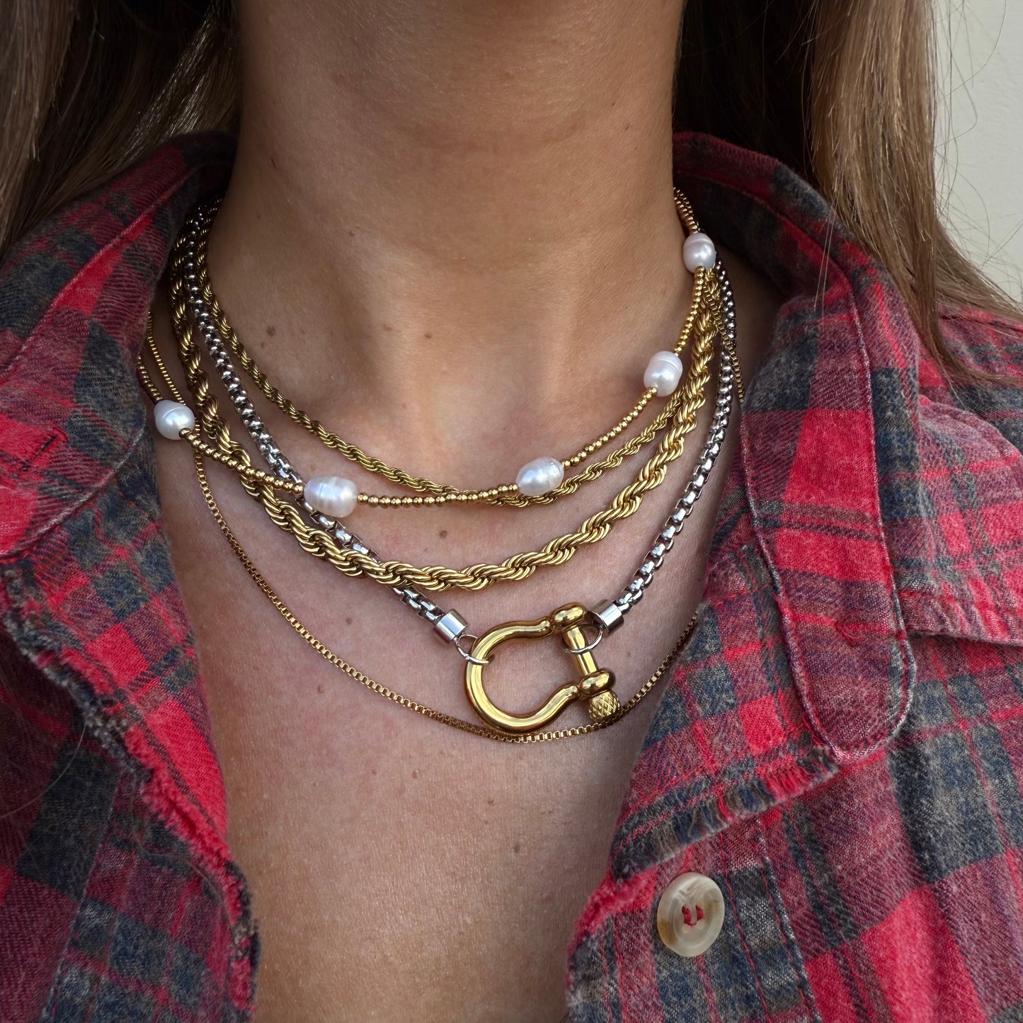 Pippa Mixed Metals Necklace