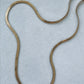 Dainty Gold Herringbone Chain