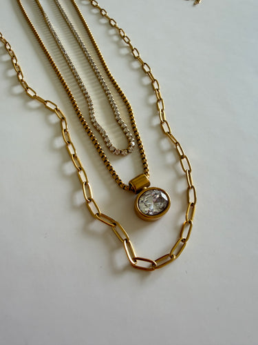 Paper Clip Necklace