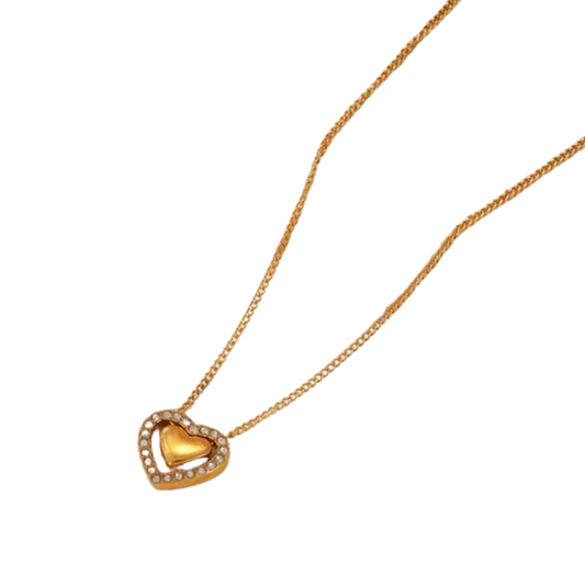 Evie Dainty Heart Necklace