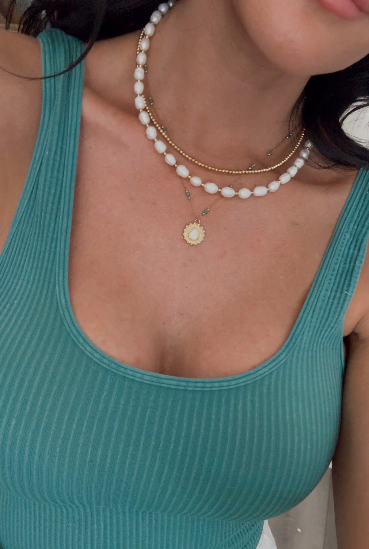 Golden Hour Necklace Set