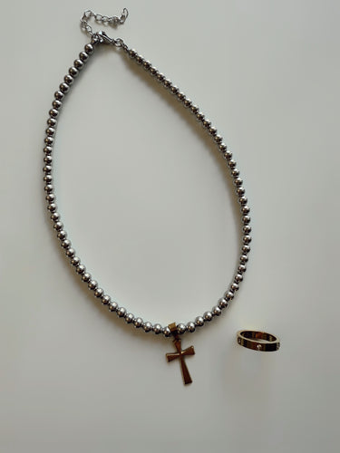 Milo Mixed Metals Cross