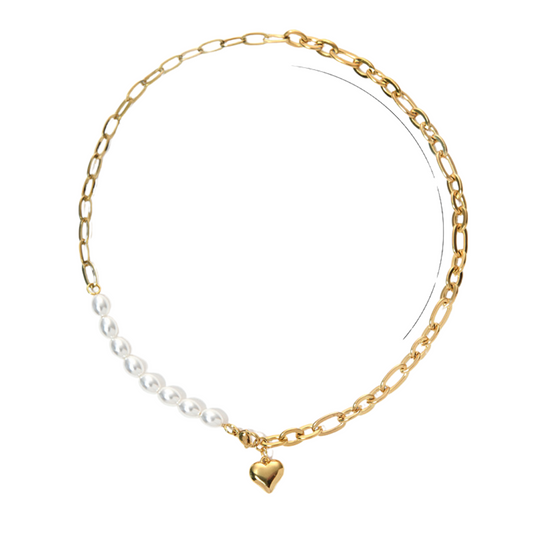 Pearls Never Broke my Heart Necklace