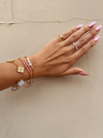 Diamond Clover Bracelet