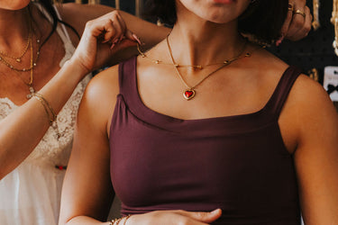 Mabel Heart Necklace