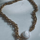 Chunky Pearl Drop Necklace