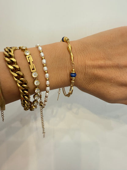 Santorini Pearls Bracelet