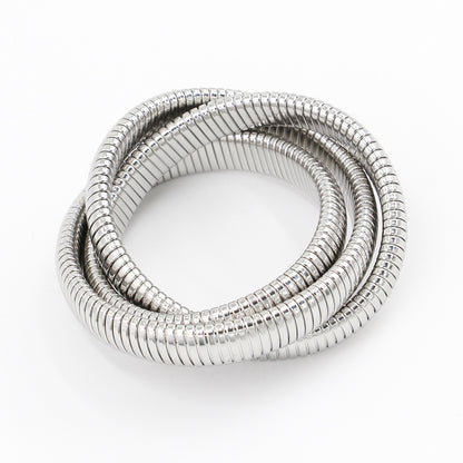 Golden Coil Bangle