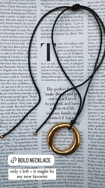 The Bolo Necklace