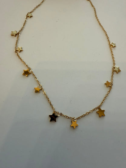 Charley Butterfly or Star Charm Necklace