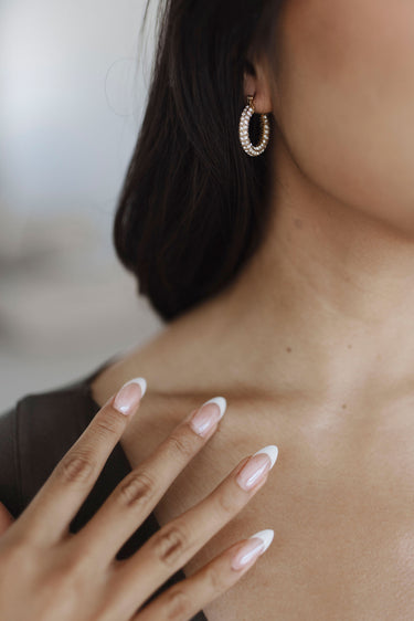 Francesca Diamond Hoops