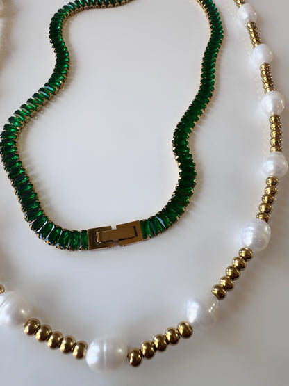 Emerald Tennis Choker