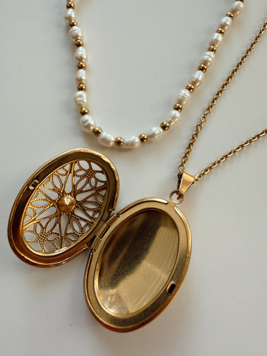 Lila Locket Necklace