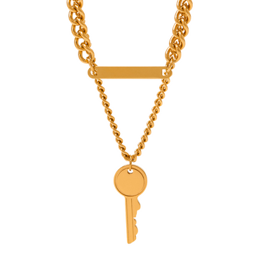 Golden Secrets Layered Necklace