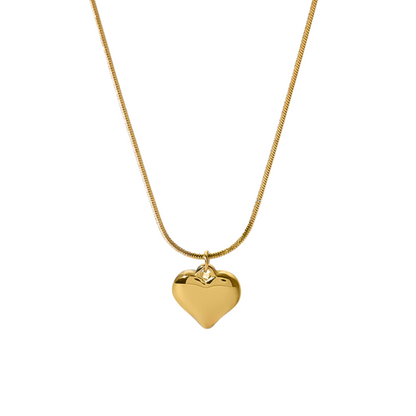 Mini Heart Drop Necklace