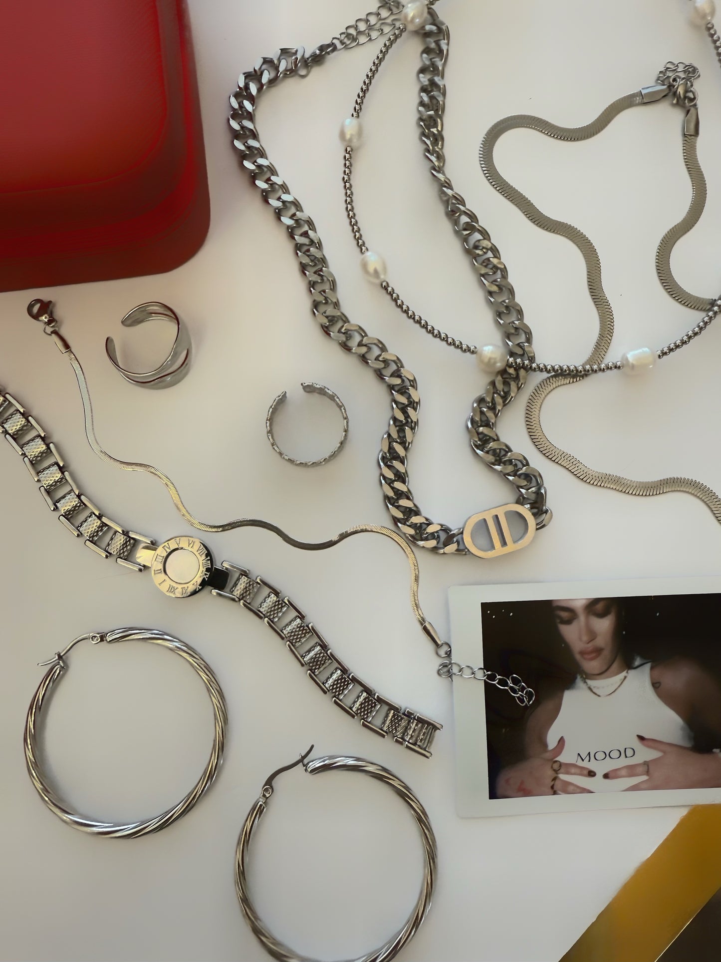 Silver Sliver Icon Bracelet