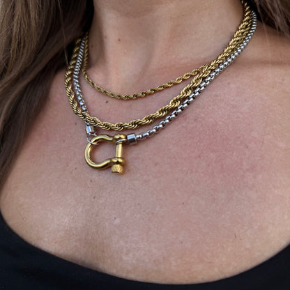 Pippa Mixed Metals Necklace