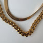 Bold Gold Herringbone Chain