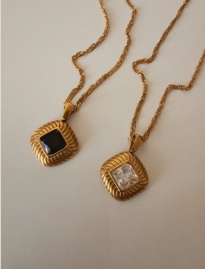 Marly Necklace Onyx