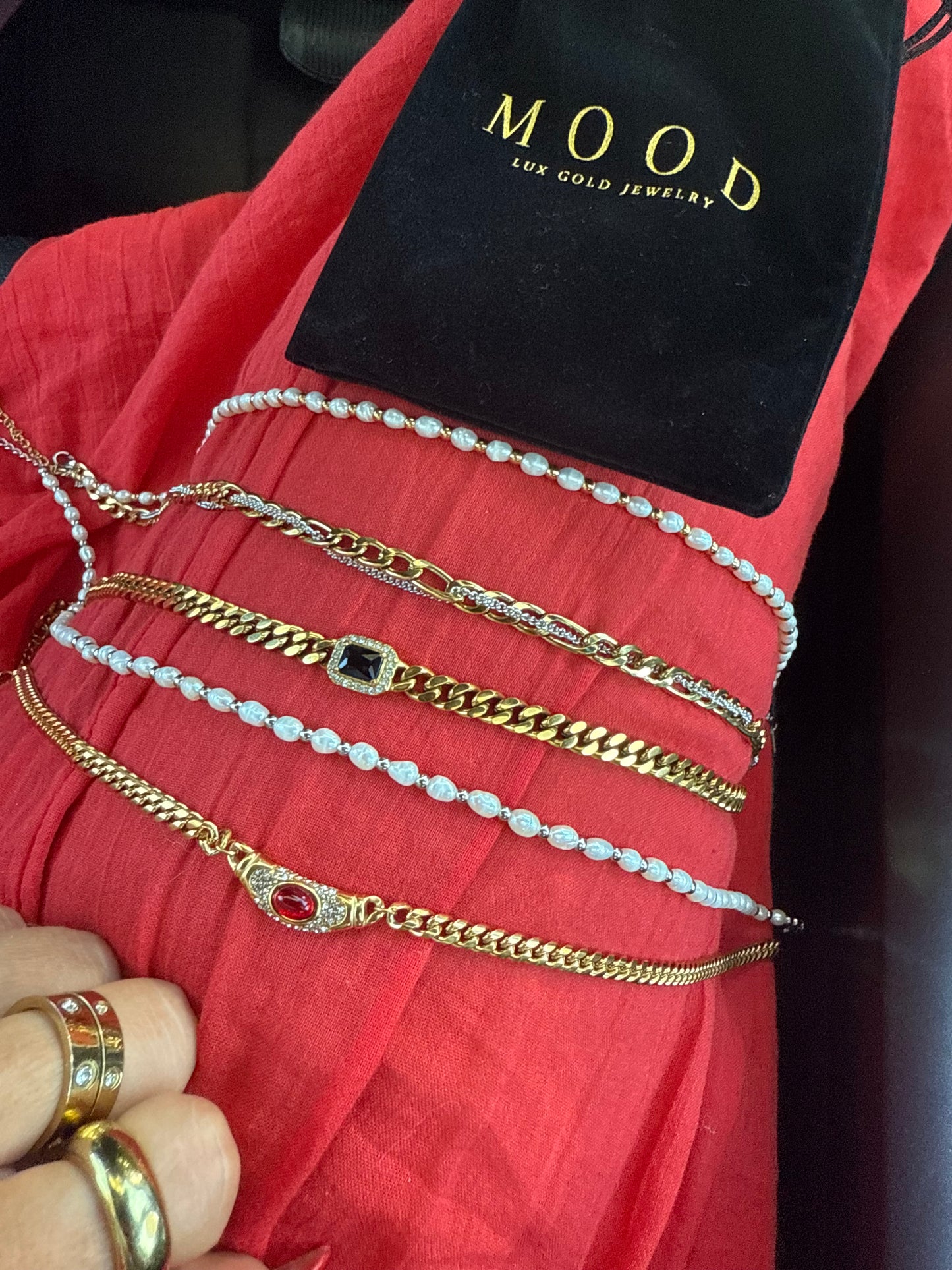 Scarlett Stone Necklace